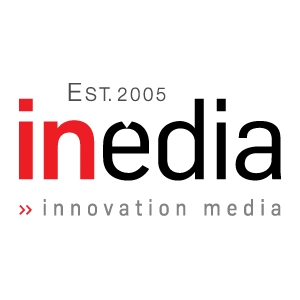 Logo Inedia — cliente de Carlota Leitão, fotógrafa no Porto